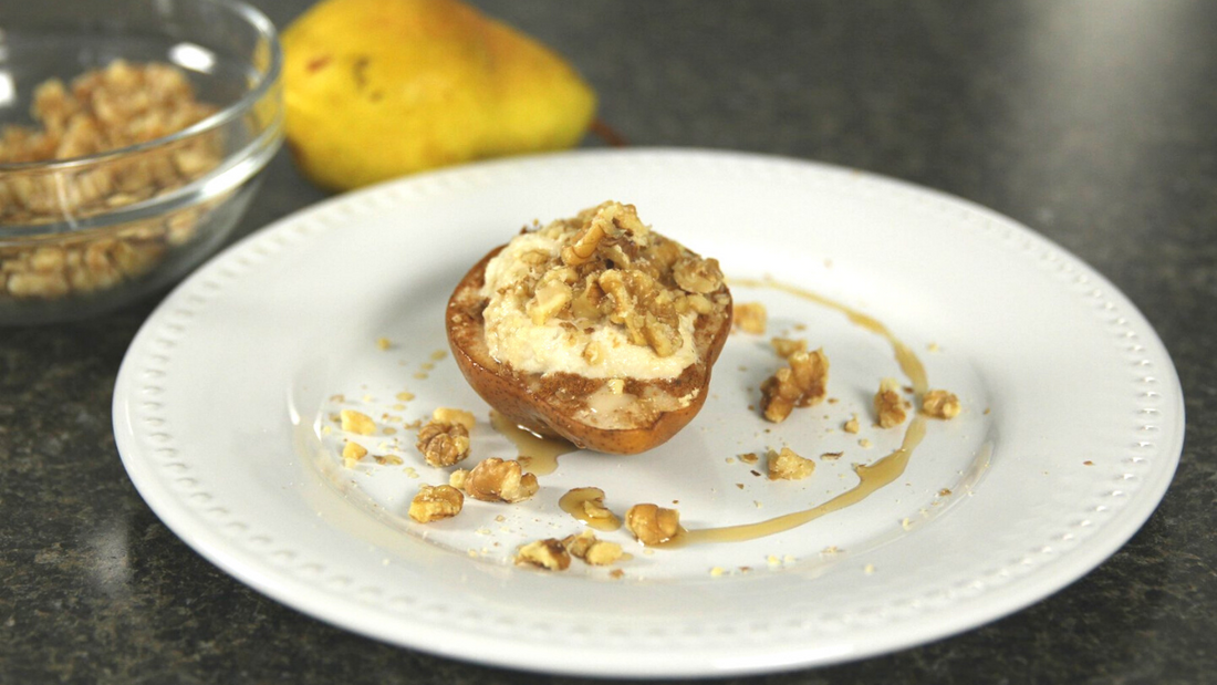 Warm Pear & Ricotta